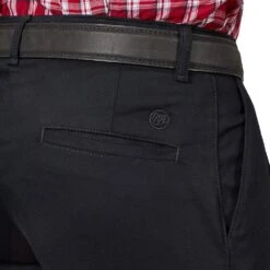 Wrangler Mens Riata Black Pleated Front Pants -The Cowboy Shirt Sales Store 00097BK 3