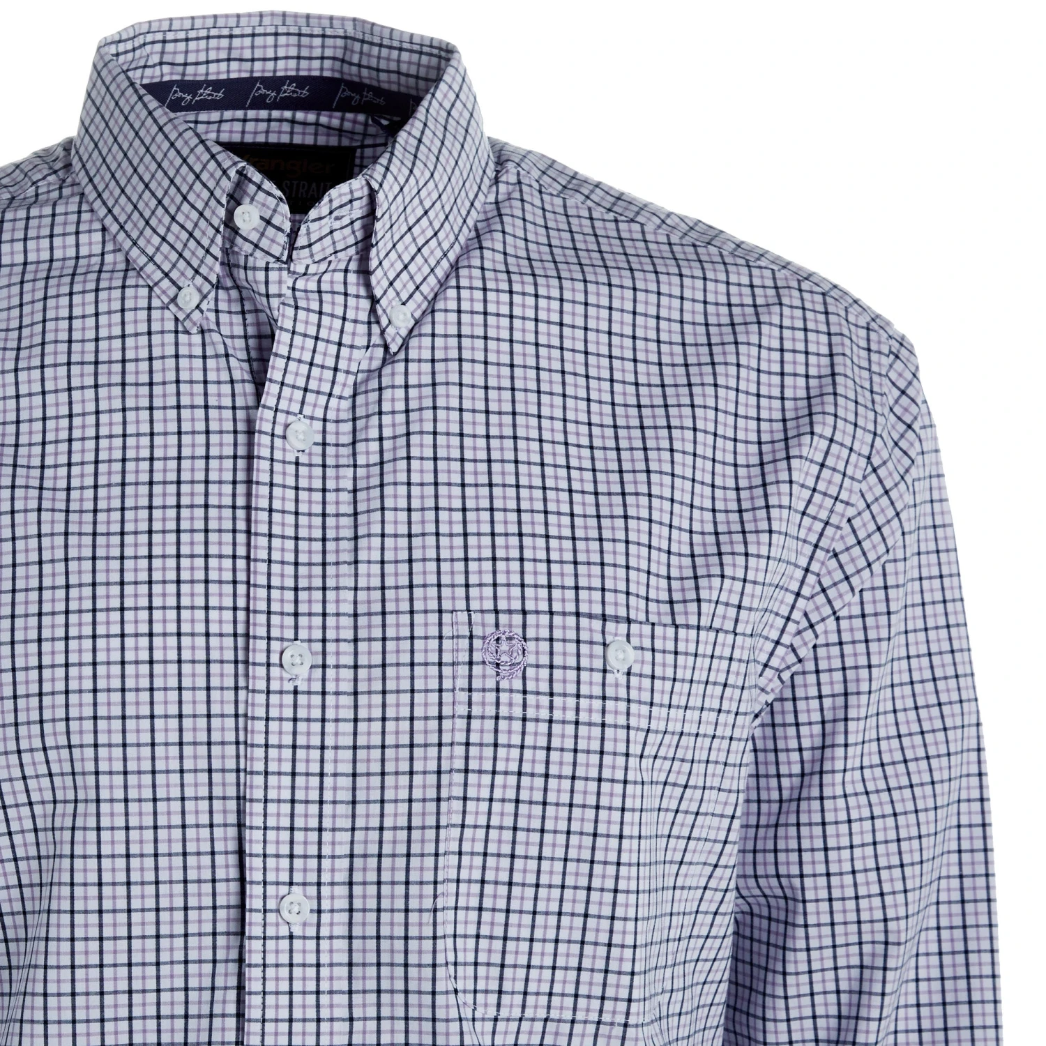 Wrangler Mens George Strait Long Sleeve Button Down 3 Wrangler Mens George Strait Long Sleeve Button Down - Image 3