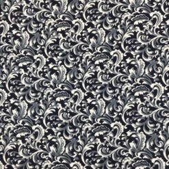 Wyoming Traders Cali Navy/White Silk Wild Rag