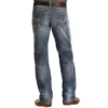 Rock N Roll Cowboy Men's And Double Barrel Light Wash Jeans