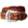 Gem Dandy Accessories Men's Two Tone Hair On Hide Belt
