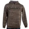 Hooey Men's Lock Up Brown Hoodie