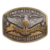 And West 2nd Amendment, The Right To Bear Arms Buckle