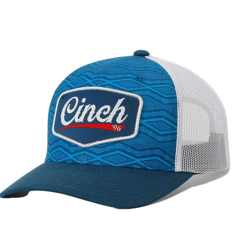 Cinch Blue Logo Patch Unisex Adjustable Back Cap 1 Cinch Blue Logo Patch Unisex Adjustable Back Cap