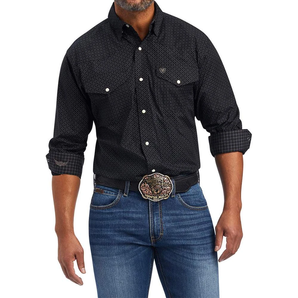 Relentless By Ariat Men's Resilient Stretch Classic Fit Snap Shirt 1 Relentless By Ariat Men's Resilient Stretch Classic Fit Snap Shirt
