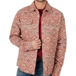 Wrangler Men's Retro Premium Long Sleeve Shirt