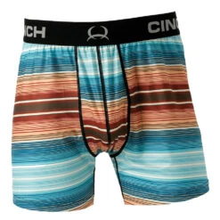 Cinch Mens Stripe Loose Fit Boxer