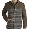 Men's Panhandle Wool Serape And Canvas Coat