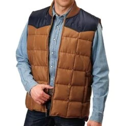 Roper Men's Quilted Vest