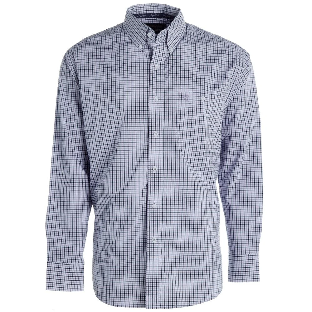 Wrangler Mens George Strait Long Sleeve Button Down 1 Wrangler Mens George Strait Long Sleeve Button Down