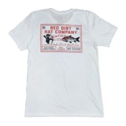 Red Dirt Hat Company Mens Bowfishing White Tee Shirt