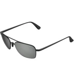 Bex Mach Matte Black And Gray Sunglasses