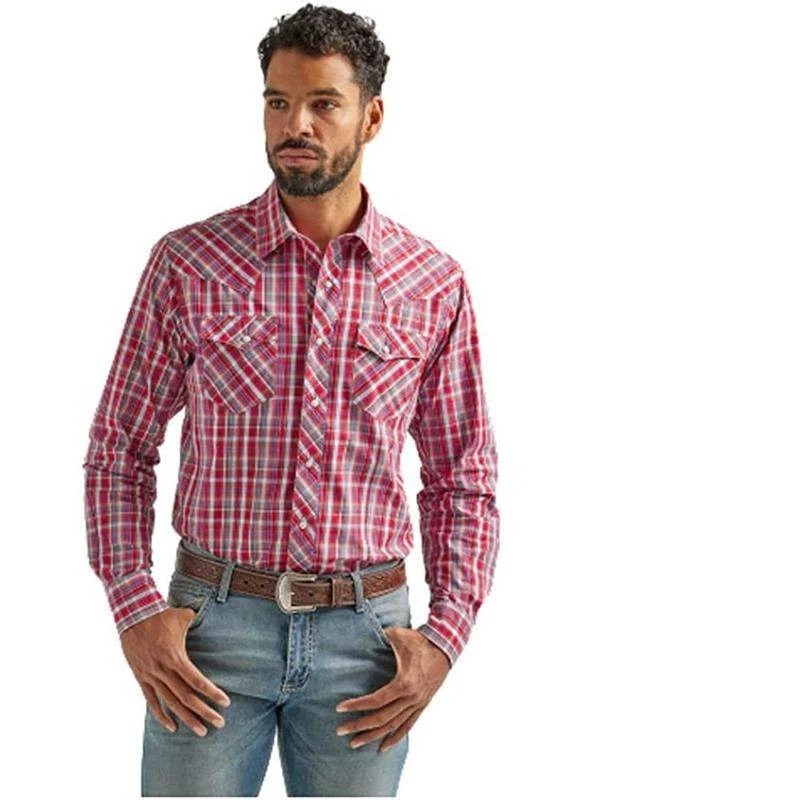 Wrangler Men's Long Sleeve Fashion Western Shirt 1 Wrangler Men's Long Sleeve Fashion Western Shirt