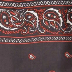 Wyoming Traders Bandana Silk Wild Rag Scarf - Black