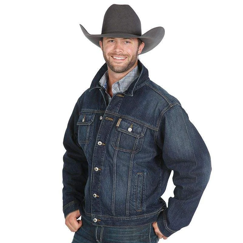 Cinch Men's Denim Buttondown Jacket 1 Cinch Men's Denim Buttondown Jacket