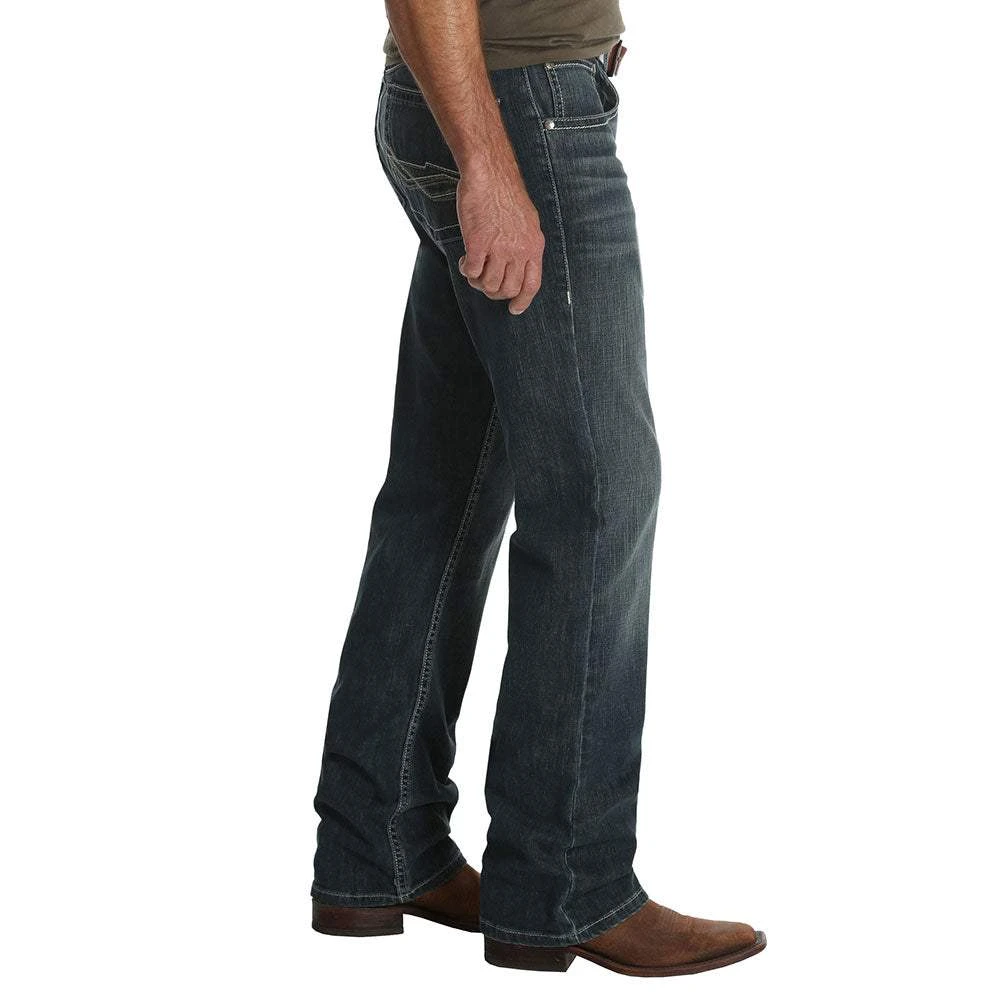 Wrangler Mens 20X Glasgow Vintage Slim Fit Boot Cut Jeans 2 Wrangler Mens 20X Glasgow Vintage Slim Fit Boot Cut Jeans - Image 2