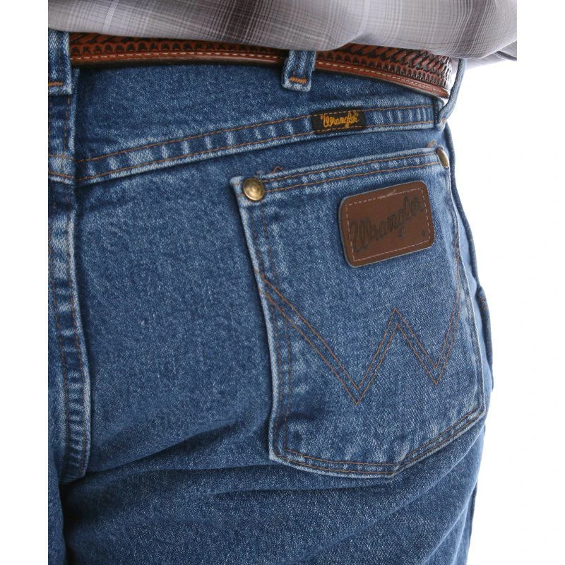 Wrangler Men's Cowboy Cut Stonewash Denim Jeans 3 Wrangler Men's Cowboy Cut Stonewash Denim Jeans - Image 3