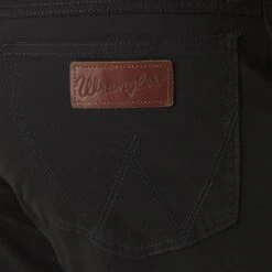 Wrangler Men's 88 Slim Straight Black Jeans -The Cowboy Shirt Sales Store 88MWZBK 4