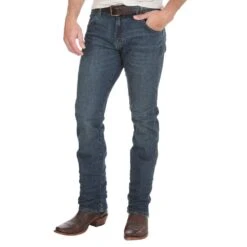 Wrangler Mens Retro Slim Straight Portland Wash Jeans -The Cowboy Shirt Sales Store 88MWZPD1