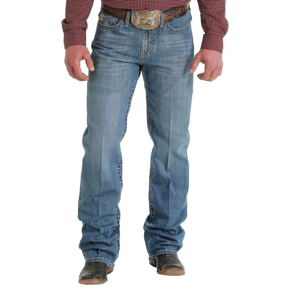 Cinch Men's Grant Medium Stonewash Jeans 2 Cinch Men's Grant Medium Stonewash Jeans - Image 2