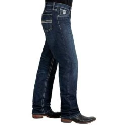 Cinch Men's White Label Dark Jeans 5 Cinch Men's White Label Dark Jeans -The Cowboy Shirt Sales Store MB92834039 2