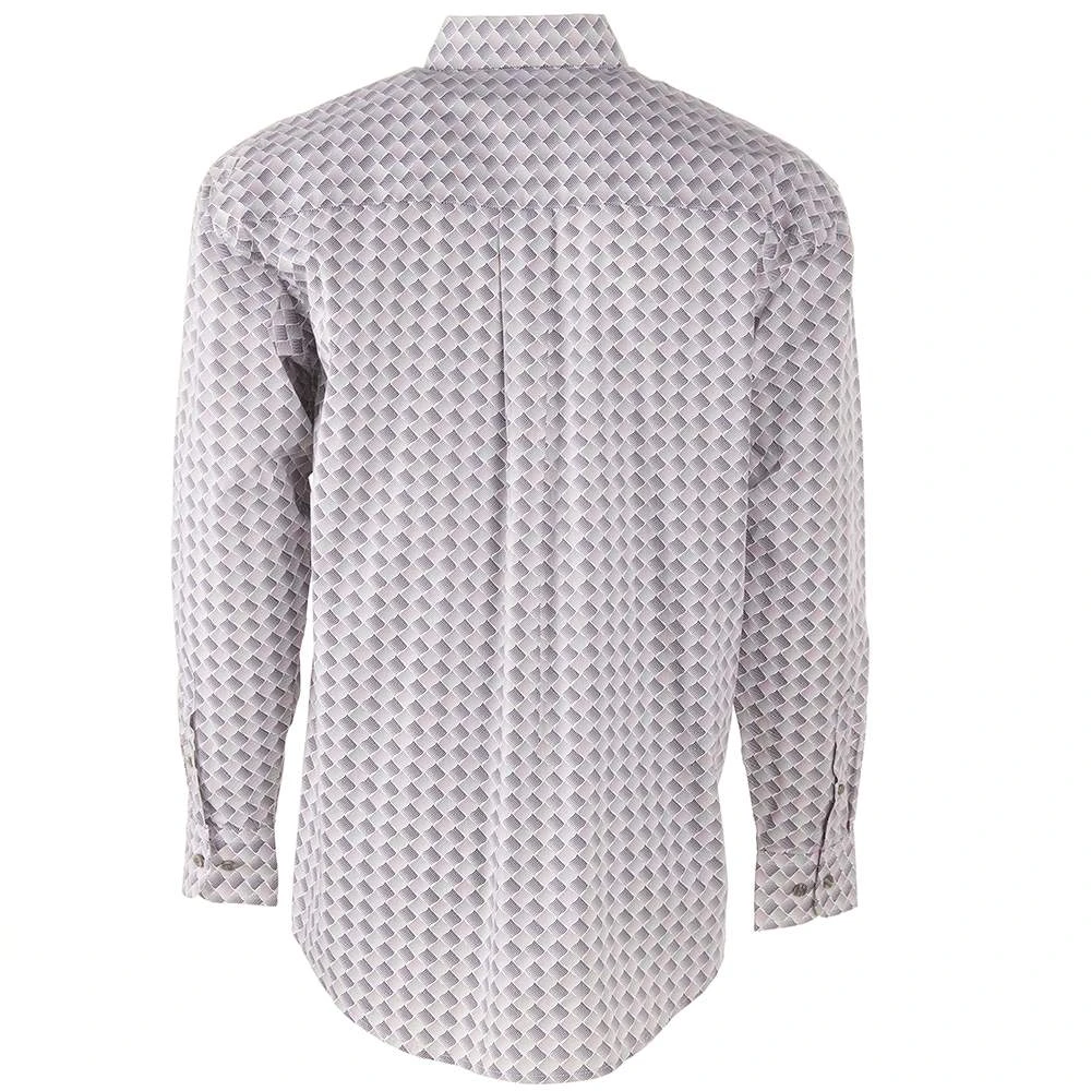 Wrangler Men's George Strait Purple Print Long Sleeve Button-Down Western Shirt 5 Wrangler Men's George Strait Purple Print Long Sleeve Button-Down Western Shirt - Image 5