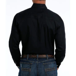 Cinch Men's Black Modern Fit Shirt -The Cowboy Shirt Sales Store MTW1347019 4