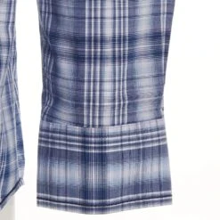 Panhandle Men's Roughstock Blue Plaid Western Shirt -The Cowboy Shirt Sales Store R0D3266 2